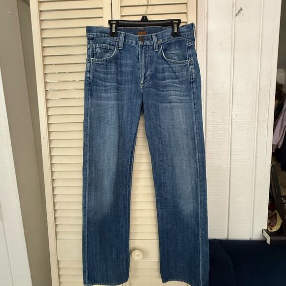 Citizens Of Humanity Denim - Citizens Of Humanity Blue Straight Jeans Classic Style